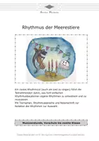 Vorschau - Stundenentwürfe - Rhythmus der Meerestiere - Deckblatt