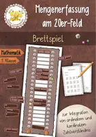 Vorschau - Stundenentwürfe - Mengenerfassung am 20er-Feld - Mathematik 1. Klasse - differenziert - Seite 1