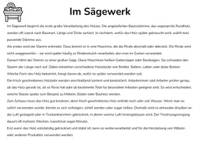 Vorschau - Stundenentwürfe - Vom Holz zum Möbelstück - Infotexte und Arbeitsblatt - Seite 2