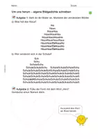 Vorschau - Arbeitsblätter - Arbeitsblatt: Bildgedicht - Seite 2