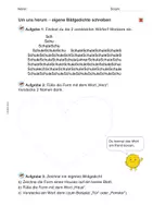 Vorschau - Arbeitsblätter - Arbeitsblatt: Bildgedicht - Seite 3