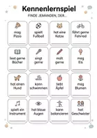 Vorschau - Spiele - Kennenlern-Bingo (Finde jemanden, der...) – Idealer Eisbrecher für den Schulstart (Klasse 1-4) - Seite 3
