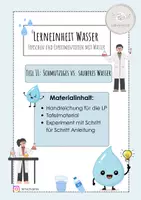 Vorschau - Stundenentwürfe - Lerneinheit Wasser - sauberes Wasser Teil 11 - Seite 1