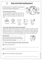 Vorschau - Arbeitsblätter - Nationalhymnen der Welt l Musik - Seite 1