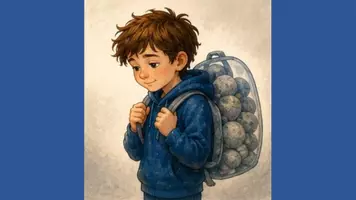 Vorschau - Fördermaterial/Inklusion - AUTISMUS - Max und Theo - Der unsichtbare Rucksack - Deckblatt
