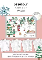 Vorschau - Arbeitsblätter - Lesespur Winter / Schnee (Klasse 3+4) - Deckblatt