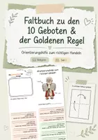 Vorschau - Arbeitsblätter - 10 Gebote - Deckblatt