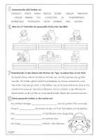 Vorschau - Arbeitsblätter - Verben Übungsheft Sommer 2.Klasse 3.Klasse - Seite 2