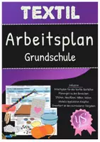 Vorschau - Lehrpläne/Lehrermaterial - Textil: schuleigener Arbeitsplan /Curriculum - Deckblatt