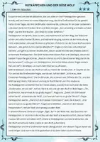 Vorschau - Stundenentwürfe - Märchen lesen und verstehen - Differenziert und mit Lösungen - Seite 1