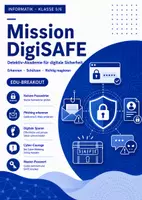 Vorschau - Stundenentwürfe - Mission DigiSAFE – Escape-Room zu digitaler Sicherheit Klasse 5/6 - Deckblatt