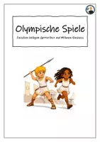 Vorschau - Arbeitsblätter - Olympische Spiele - Vom heiligen Götterfest zum Millionen-Business - Deckblatt