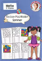Vorschau - Arbeitsblätter - Rechenmalblätter Sommer Klasse 2 | Mathe ZR 100 - Deckblatt