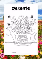 Voorbeeld - W.O. Thema Pakket: Lente - niveau eerste leerjaar (groep 3) - Voorblad