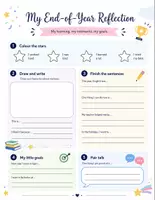 Vorschau - Arbeitsblätter - My Year in Review – Englisch-Reflexion zum Schuljahresende (Reflection Worksheets) - Seite 3