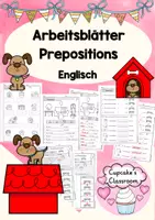Vorschau - Arbeitsblätter - Englisch: Materialpaket Präpositionen - Prepositions - Arbeitsblätter und Bildkarten - Seite 1