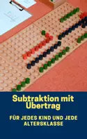 Vorschau - Fördermaterial/Inklusion - Ergänzen als Subtraktionsverfahren - Deckblatt
