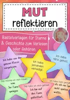 Vorschau - Stundenentwürfe - Mutmachgeschichte, Hörtext & Reflexionsmaterial für die Grundschule - Deckblatt