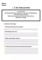 Vorschau - Stundenentwürfe - Straßenverkehr & Verkehrserziehung – Lesetexte & Arbeitsblätter (Klasse 2–4) | Differenziert mit ⭐ - Seite 3