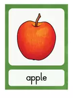 Vorschau - Bildkarten - Fruits Flashcards & Bildkarten Englisch I Fruit Vocabulary Cards I ESL/EFL - Seite 1
