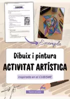 Vista previa - Manualidades / Dibujos para colorear - Dibuix i pintura - Activitat inspirada en el cubisme - Portada