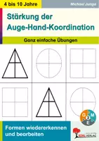 Vorschau - Arbeitsblätter - Stärkung der Auge-Hand-Koordination | Feinmotorik, Nachspuren, Konzentration, Wahrnehmung, Schulvorbereitung, Inklusion | Grundschule Förderschule Kindergarten Klasse 1-5 - Deckblatt