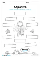 Vorschau - Arbeitsblätter - Materialpaket zum Sommer: 3. Klasse (25 Arbeitsblätter) - Seite 2