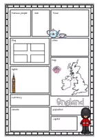 Vorschau - Arbeitsblätter - What do you know about England - Seite 1