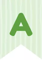 Vista previa - Refuerzo / NEE / Materiales de apoyo - Banderines letras del abecedario - Portada