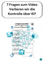Vorschau - Arbeitsblätter - Verlieren wir die Kontrolle über KI - Check Jg. 7-11 - Deckblatt