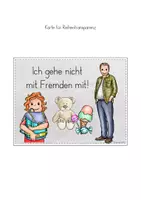 Vorschau - Stundenentwürfe - Ich gehe nicht mit Fremden mit Unterrichtseinheit - Seite 2
