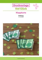 Vorschau - Anderer Materialtyp - Druckvorlage: Prüfung: Viel Glück - Klappkarte - Deckblatt
