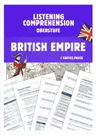Vorschau - Stundenentwürfe - British Empire (Listening Comprehension/Hörverstehen) inkl. Lösungen - Deckblatt