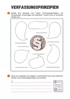 Vorschau - Arbeitsblätter - Verfassungsprinzipien - 6 Grundsätze erklärt - Seite 1
