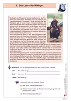 Vorschau - Arbeitsblätter - Das Leben der Wikinger | Geschichte Sekundarstufe Klasse 5-7 | Siedlungen, Familie, Nahrung, Kleidung, Glaube, Götter | Arbeitsblätter, Kopiervorlagen, Freiarbeit mit Lösungen - Seite 2