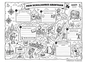 Vorschau - Anderer Materialtyp - Schuljahr reflektieren auf Schatzkarten - Seite 2