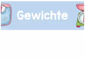 Vorschau - Poster - Gewichte: Aushang + Repräsentanten - Seite 1