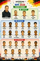 Vorschau - Arbeitsblätter - Deutsche Nationalmannschaft l Fußball-WM 2026 - Seite 1