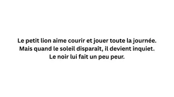Aperçu - Préparation de séance / Séance complète - Kamishibai – Le petit lion a peur du noir | Les émotions - Page 2