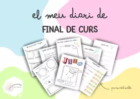 Vista previa - Hojas de trabajo - EL MEU DIARI DE FINAL DE CURS - Portada