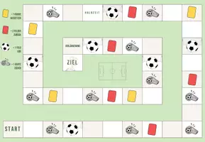Vorschau - Stationenlernen - Fußball Brettspiel (Klasse 2–4) | Sprache, DaZ & Bewegung – differenzierte Aufgabenkarten - Seite 2