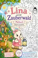 Vorschau - Mal- und Bastelvorlagen - Lina_und_der_Zauberwald_Malbuch - Deckblatt