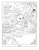 Vorschau - Mal- und Bastelvorlagen - Lina_und_der_Zauberwald_Malbuch - Seite 3