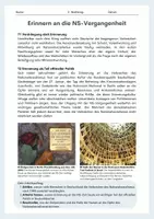 Vorschau - Arbeitsblätter - Erinnern an die NS-Vergangenheit – Holocaust-Mahnmal und Yolocaust - Seite 1