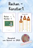 Vorschau - Arbeitsblätter - Rechenkünstler 1 - ein Übungsheft zum Rechnen im Zahlenraum bis 20 - Deckblatt