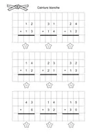 Aperçu - Feuilles d'exercices - Livret de calcul posé - Page 1