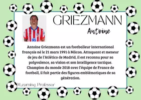 Aperçu - Apprentissages en autonomie - Rallyes copie - Les footballeurs Français - Page 1