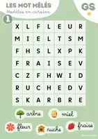 Aperçu - Jeux - Mots mêlés du printemps et de l’été – GS | 3 niveaux - Page 2