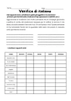 anteprima - Esercizi - Verifica finale di morfologia classe quarta - Pagina 1