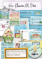 Vorschau - Arbeitsblätter - Haiklasse XXL - Deckblatt